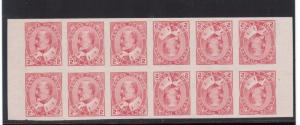 Canada #90bc XF Mint Tete Beche Imperf Pane Of 12 **With Certificate**