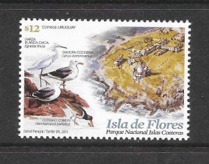 BIRDS-URUGUAY #2352 NATIONAL PARK MNH