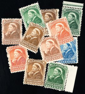 Canada Stamps # FB34-47 MH VF