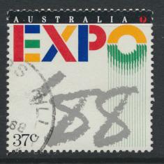 Australia SG 1143  SC# 1080  Used / FU  Expo 88 World Fair Brisbane