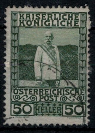 Austria 1908 Michel 150 50h Franz-Josef - Used