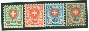 Switzerland #200a-203a Unused Single (Complete Set)