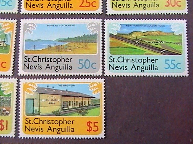 ST. KITTS-NEVIS # 355-369-MINT NEVER/HINGED-COMPLETE SET----QEII----1978