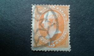  US #163 used nice cancel ~1812.2214