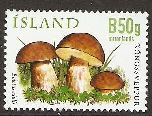 2012 Iceland Scott 1285 Mushrooms MNH