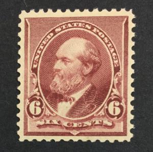 US #224 MINT OG VLH VF/XF $95 LOT #5457