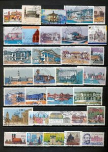 Germany West Berlin Trains Air Ships Vehicles Used Collection(120+)H00598