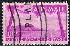USA; 1952: Sc. # C46: O/Used Cpl. Set