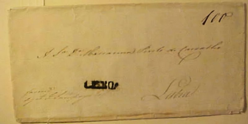 PORTUGAL LISBOA 1840'S 100 R