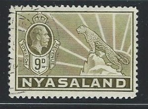 Nyasaland Protectorate used sc. 45