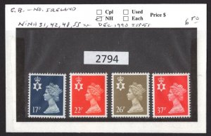 $1 World MNH Stamps (2794) GB North Ireland, Mint see image for details