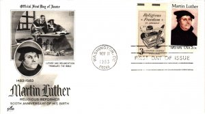#2065 Martin Luther COMBO – Artcraft Cachet NS
