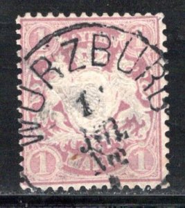 German States Bavaria Scott # 46, used