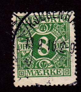 Denmark P14 Newspaper Stamp 1915