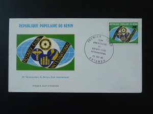 FDC Rotary International Benin 1980 ref 102966