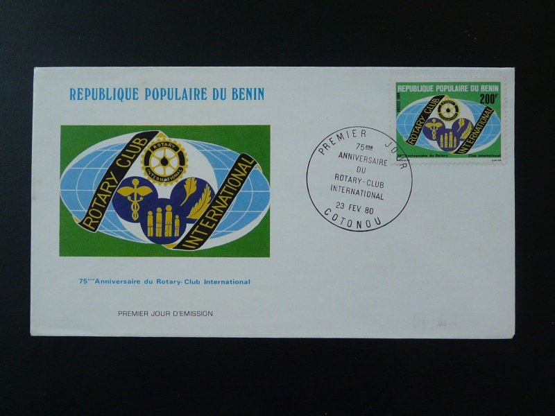 FDC Rotary International Benin 1980 ref 102966
