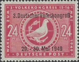 DDR #10N47 MNH CV$1.60 Dove Laurel