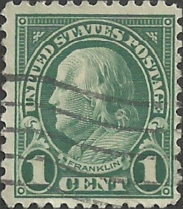 # 552 Used Deep Green Ben Franklin