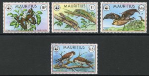 Mauritius SG557/60 Endangered Species Set of 4 U/M Cat 16 pounds