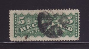 Canada F2 U Registration Stamp (B)