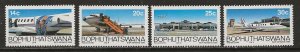 Bophuthatswana Scott catalog # 184-187 Mint NH