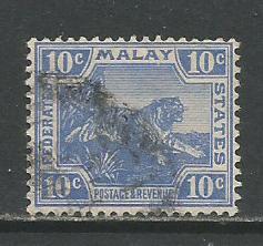 Malaya Federation  #47  Used  (1919)  c.v. $2.25