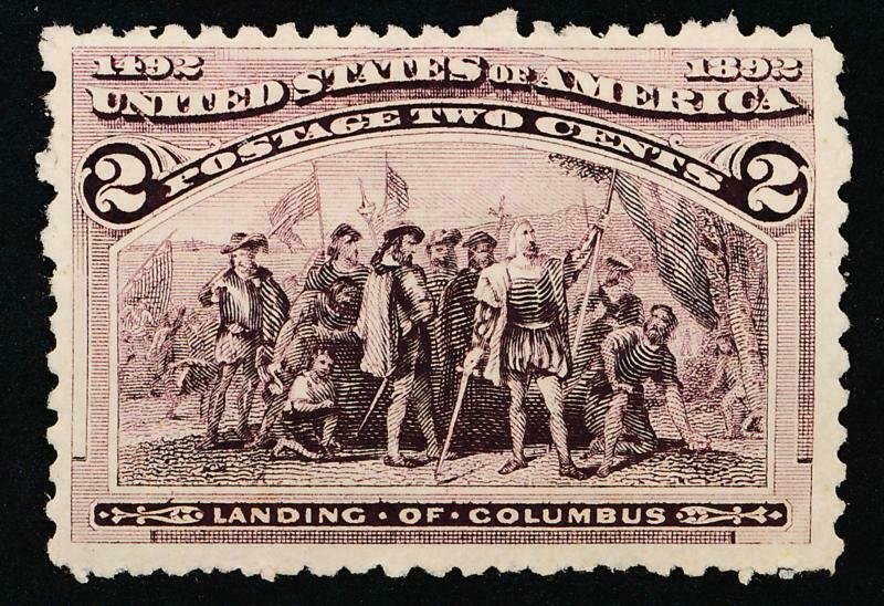 UNITED STATES 231 MINT NH F-VF 2c COLUMBIAN