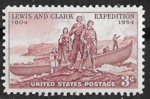USA # 1063  Lewis and Clark Expedition     (1) Mint NH