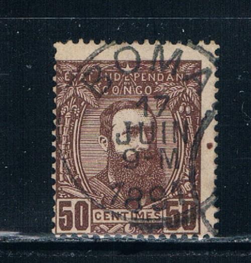 Belgian Congo  9 Used King Leopold II (B0029)