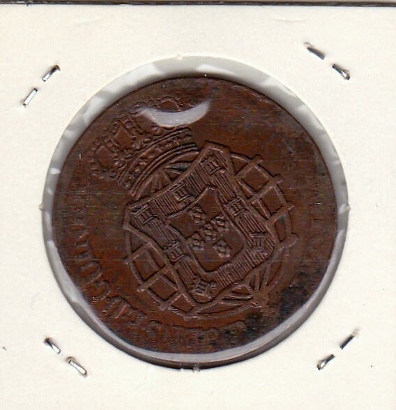 ANGOLA 1 MACUTA D. JOAO PRINCIPE REGENTE (1814)