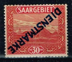 Saar 1922,Sc.#O10 MNH examined Mi.#D7 I K cv.€150