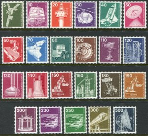 Berlin  Sc.#  I Card  Industrie  set Complete   MNH**