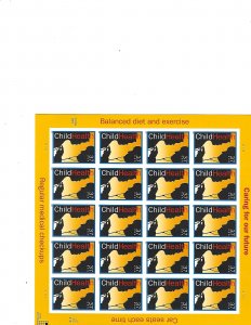 US Stamps/Sheets/Postage Scott #3938 Child Health MNH F-VF OG FV $7.40