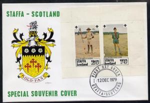 Staffa 1979 Scouts of the World perf set of 2 values (El ...