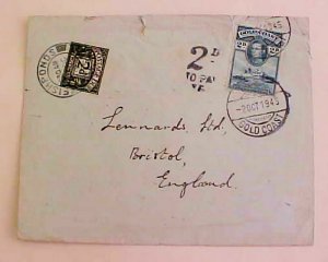GOLD COAST POSTAGE DUE OF GREAT BRITAIN 1945