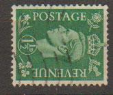 GB George VI  SG 505a wmk sideways Used