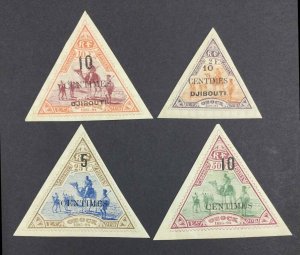 MOMEN: FRENCH SOMALI COAST SC #33,33E,33F MINT OG H LOT #62877