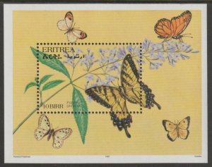 Eritrea 1997 Butterflies perf m/s mnh