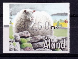 Aland 2000 -Vending  machine Stamp  MNH