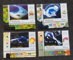 Malaysia Five Islands Reefs in South China Seashell 2005 Shell (stamp plate) MNH