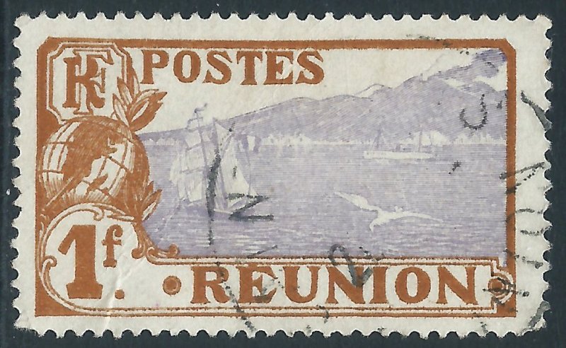 Reunion, Sc #93, 1fr Used