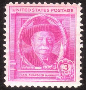 1948, US 3c, Joel Chandler Harris, MH, Sc 980