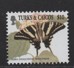 $Turks+Caicos Sc#1366 M/NH/VF, high value, Cv. $22.50