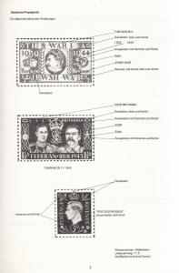 Germany - War Propaganda stamps for England by W.Pratzsch (1987)