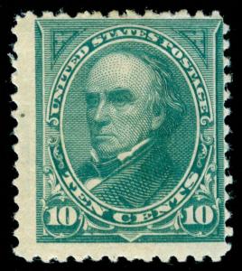 MOMEN: US STAMPS #258 MINT OG H