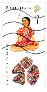 Singapore Scott 779 (1997: Traditional Games - Fivestones)