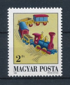 [113849] Hungary 1988 Railway trains Eisenbahn From set MNH