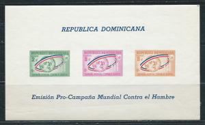 Dominican Republic B43 NOTE 1963 Hunger s.s. MNH