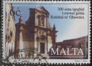 Malta 919 (used) 6c Gozo Cathedral, 300th anniv, (1997)