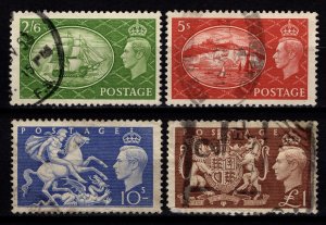 Great Britain 1951 George VI Def., Set [Used]